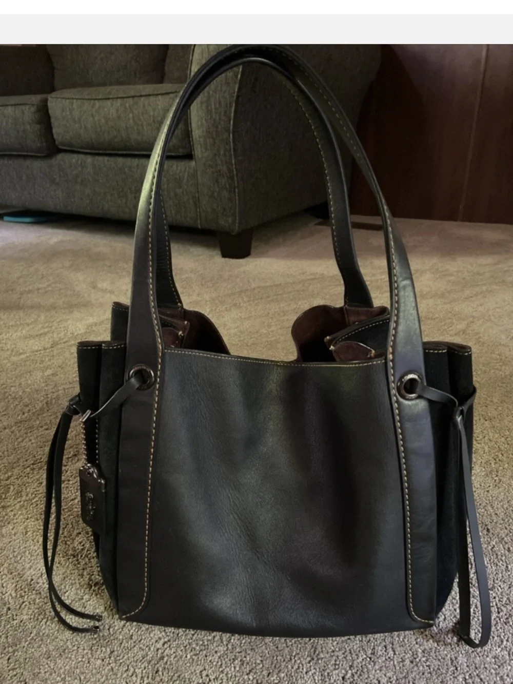 Coach inside clean